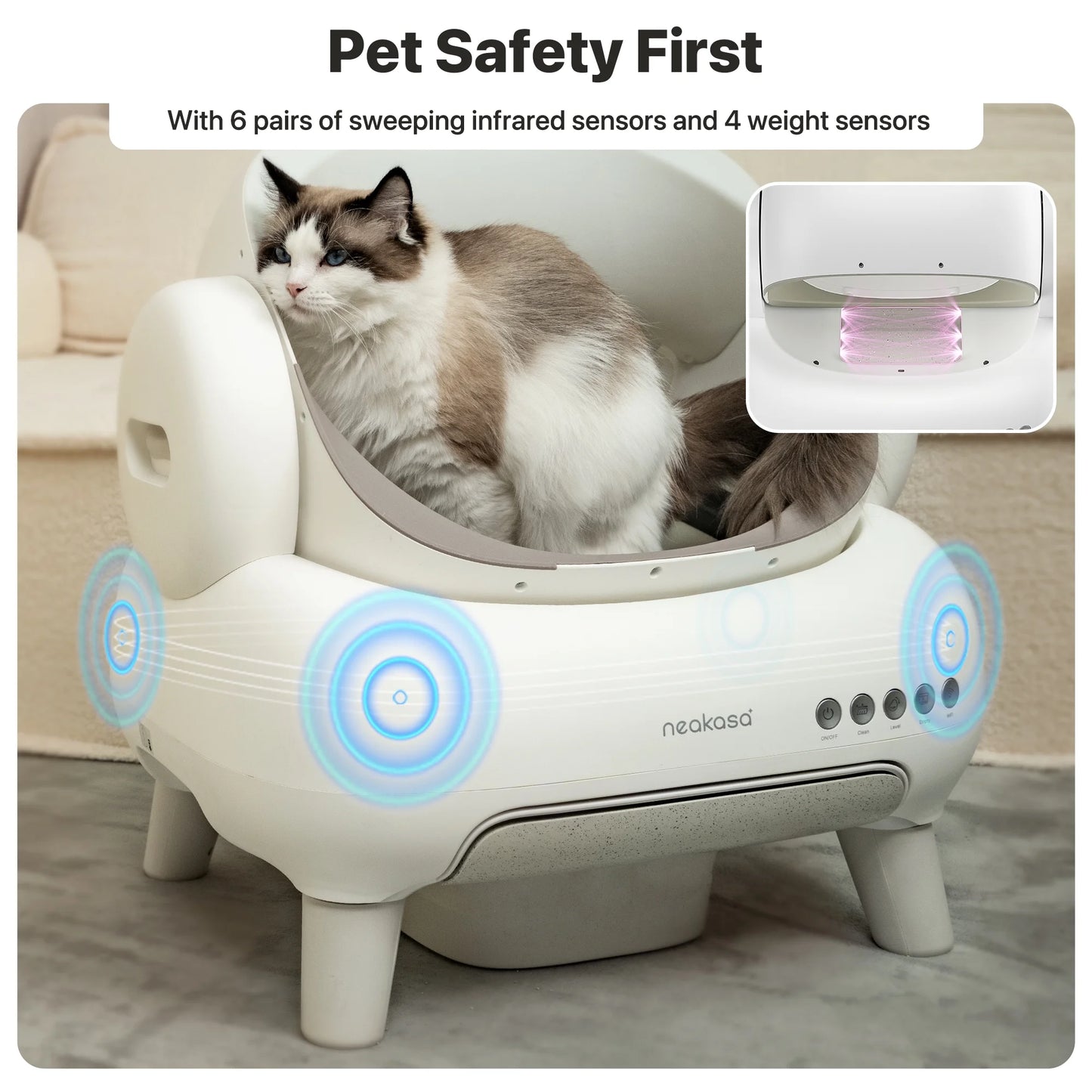Neakasa M1 Lite Plus Self Cleaning Cat Litter Box
