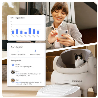 Neakasa M1 Lite Plus Self Cleaning Cat Litter Box
