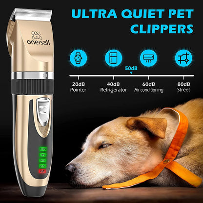 Oneisall Dog Clippers and Paw Trimmer Kit