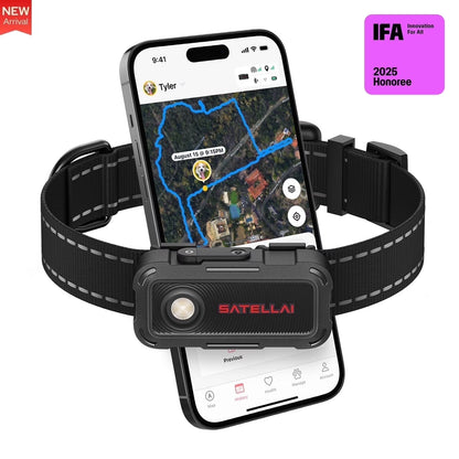 SATELLAI Collar Go GPS Smart Dog Collar