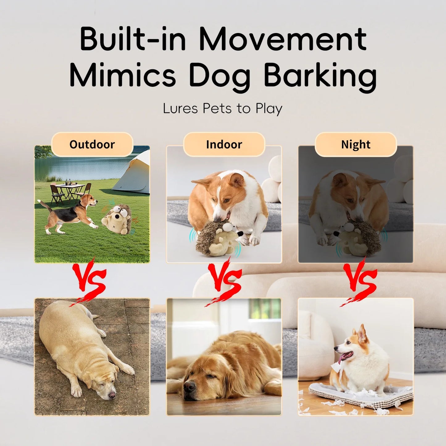 Rechargeable Motion Activated Dog Toy Ball