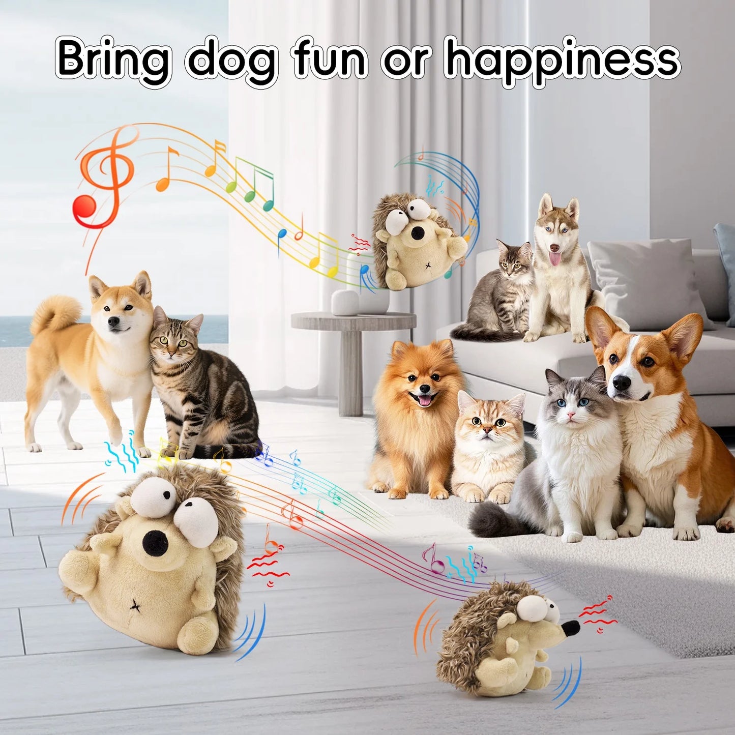 Rechargeable Motion Activated Dog Toy Ball